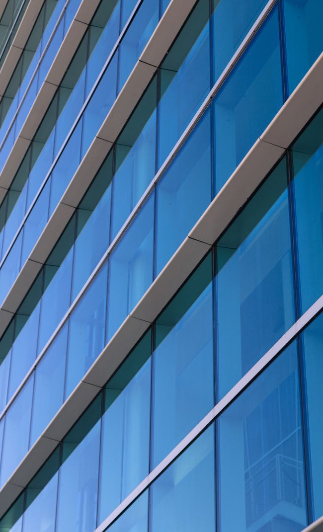 fachada de vidro em Canoas