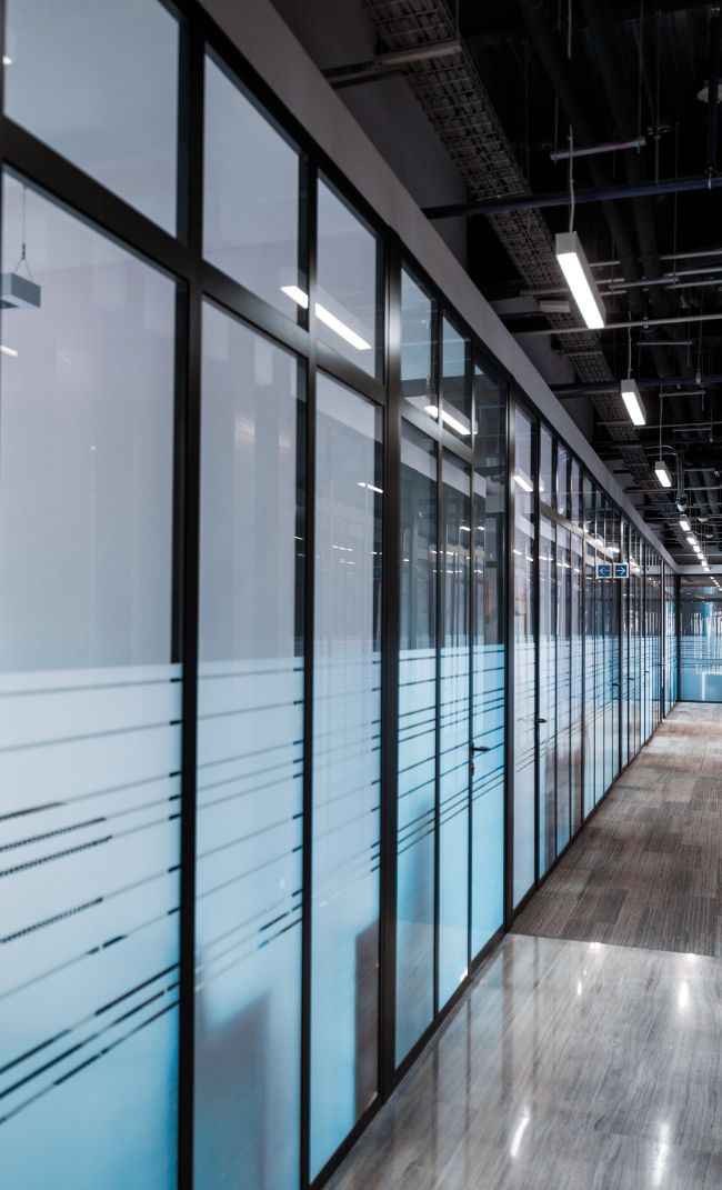 parede de vidro em Canoas